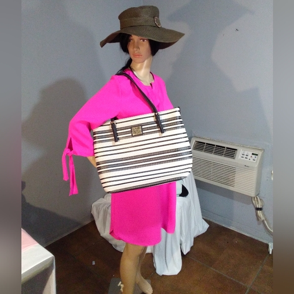 Anne Klein Vintage Ebony and Ivory Two-Handle § - Picture 11 of 13